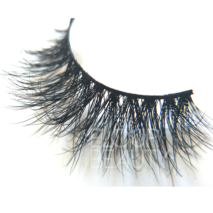 3D mink lashes with private label eyelash packaging China ED78